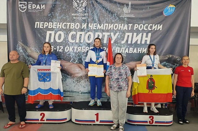 Амурская пловчиха завоевала пять медалей на чемпионате России