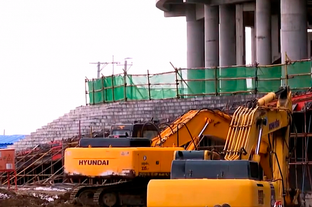 В Хэйхэ возобновилось строительство канатной дороги через Амур