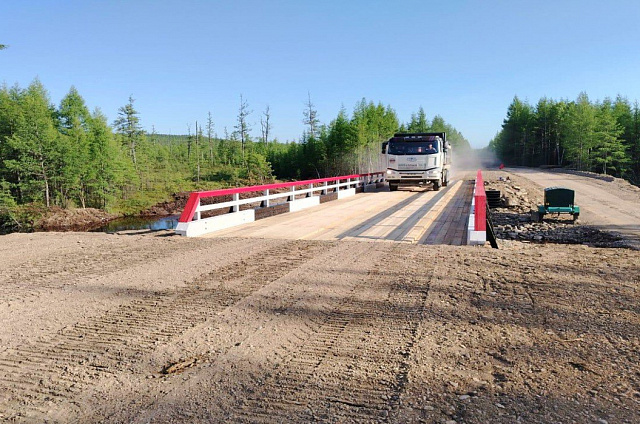 Ремонт трёх мостовых сооружений завершили в Тындинском округе