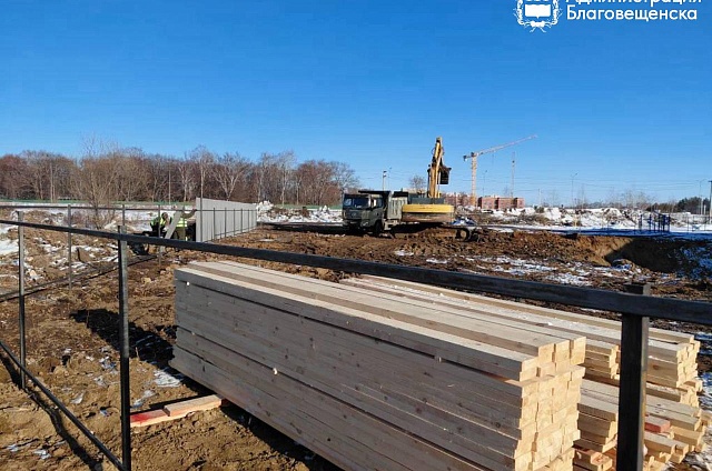 В Благовещенске дали старт строительству газовой котельной на Театральной