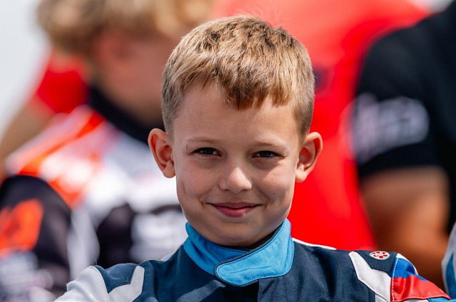 Одиннадцатилетний амурский картингист финишировал первым на четвёртом этапе первенства России в Рязани