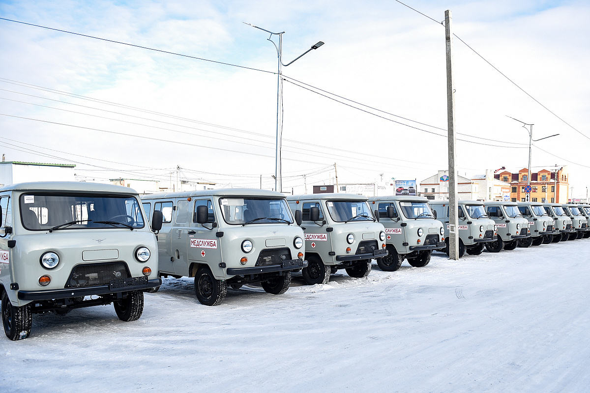 Сорок шесть новых автомобилей получат больницы и поликлиники Приамурья в  этом году