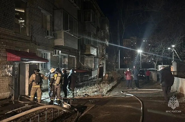 В Благовещенске пожар унес жизни четверых человек