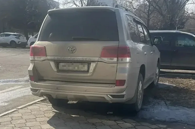 Газон за 9 тысяч: благовещенский водитель «влетел» в крупный штраф за неправильную парковку 