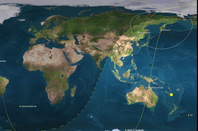 Первые данные передал спутник АмГУ, который запустили в космос в выходные
