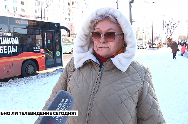 Мы выяснили, насколько часто амурчане смотрят телевизор