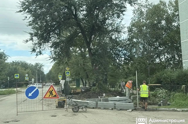 Ещё одна парковка на семь мест появится на пересечении Пушкина и Фрунзе в Благовещенске