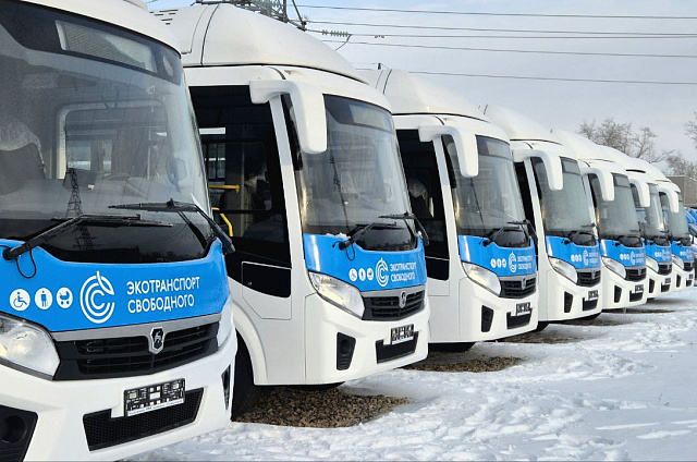 Новые автобусы на эко-топливе стали появляться в регионе 