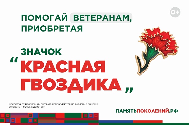 Символ памяти и помощи: в России стартовала акция «Красная гвоздика - 2026»