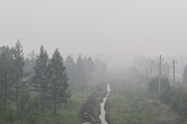 Приамурье снова в дыму: в Якутии и Хабаровском крае горят леса 