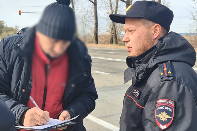 Нелегального таксиста задержали на трассе «Благовещенск — Гомелевка»