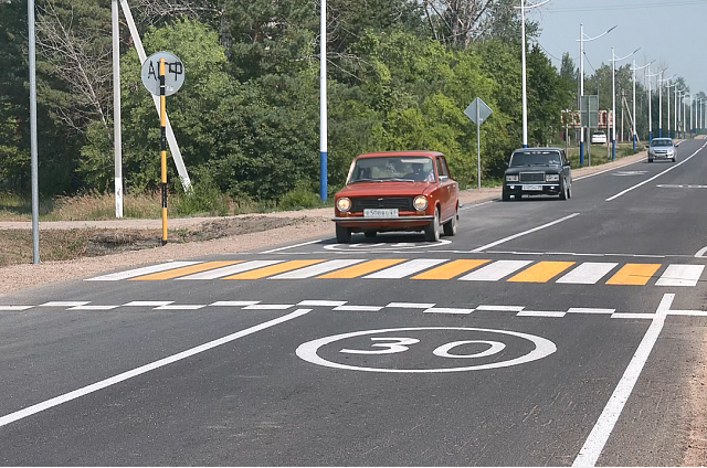 В Николаевке Тамбовского округа ремонт дорог завершили раньше запланированного срока