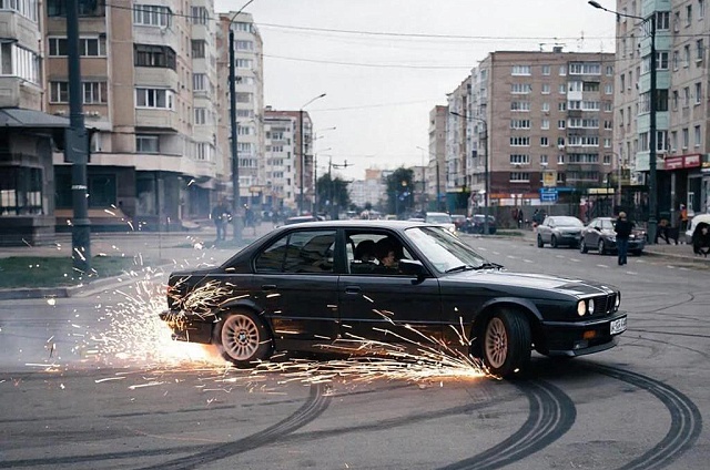 Суд конфисковал автомобиль у жителя Тынды за опасный дрифт в городе