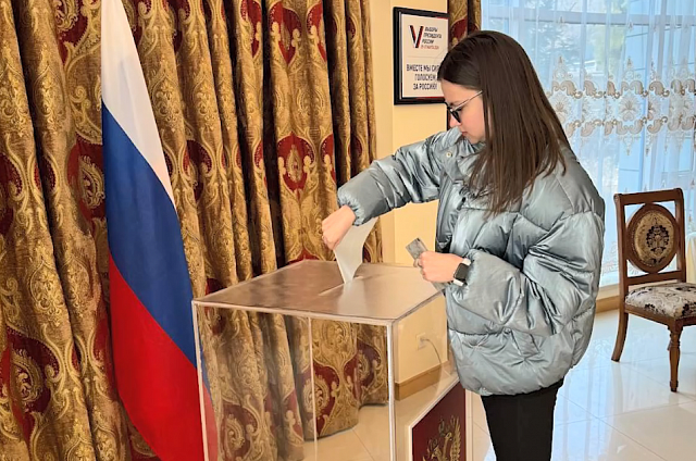 На время выборов президента России в 144 странах мира было открыто почти 300 избирательных участков
