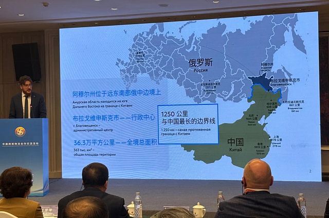 Амурская делегация представила преимущества логистики через международный мост на форуме в Шэньяне