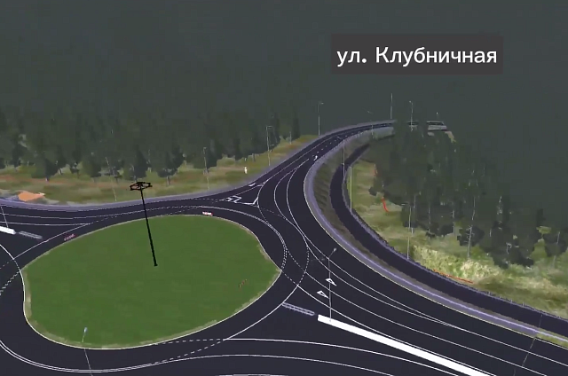 Кольцевые развязки на трассе в аэропорт Благовещенска построят в местах наибольшего трафика