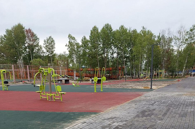  В Свободном реконструируют городской парк
