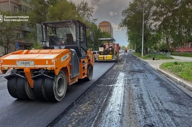 В областном центре отремонтировали более 50 тысяч квадратных метров дорог