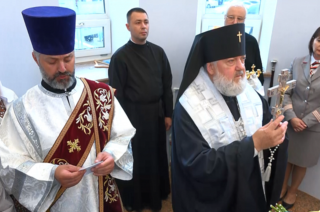 В здании железнодорожного вокзала Благовещенска открыли часовню в честь Албазинской иконы Божией Матери