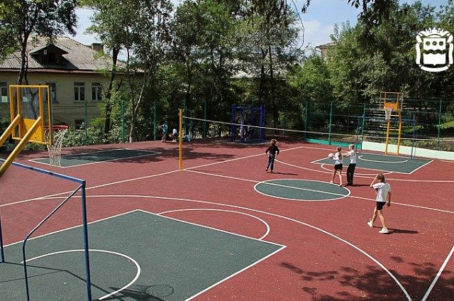 Во Владимировке появится многофункциональная спортивная площадка