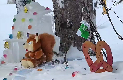 «Территория зимних чудес»: сказочные детские сады создают к Новому году в Благовещенске