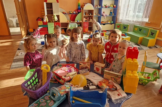 Все детские сады Сковородинского округа получили новые игрушки, пособия и мебель