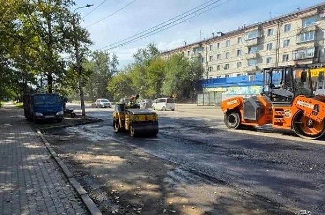 В Благовещенске началась вторая волна ямочного ремонта дорог