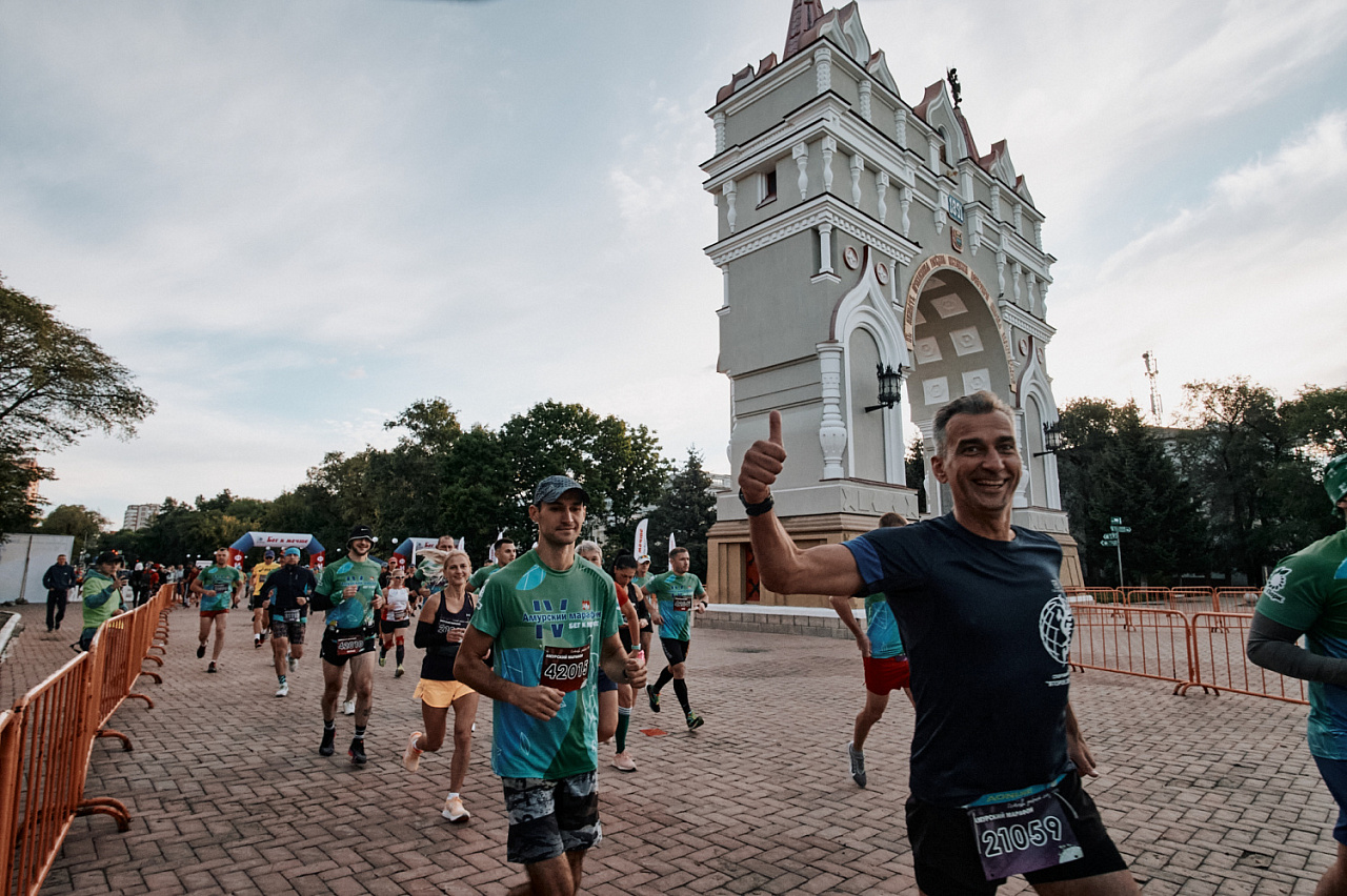 В Благовещенске в субботу ограничат движение транспорта на время проведения  марафона «Бег к мечте»