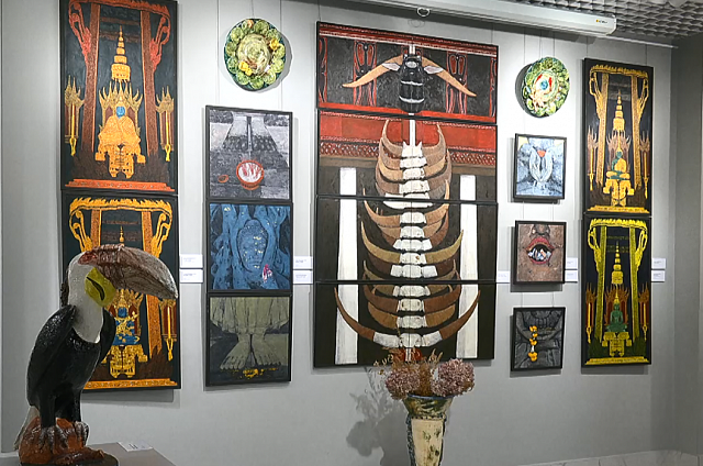 Около 200 художественных произведений, посвященных Таиланду, представили в Благовещенске на выставке «В стране Изумрудного Будды» 