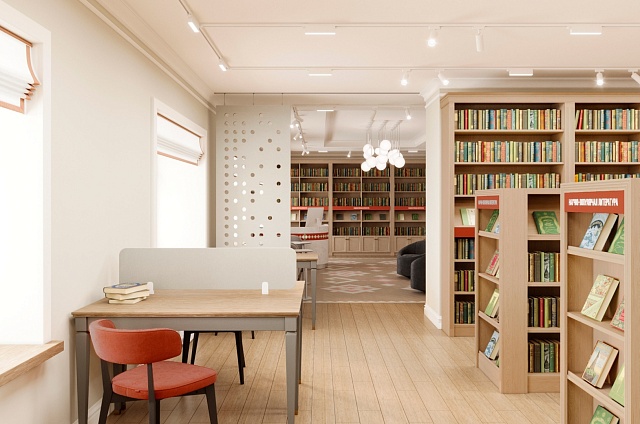 В Октябрьском округе откроется новая библиотека с русским характером