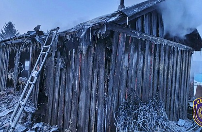 Пожилой мужчина скончался из-за пожара в селе Среднебелая