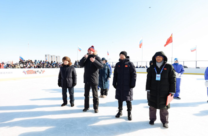 В Благовещенске торжественно открыли Международный российско-китайский фестиваль зимних видов спорта