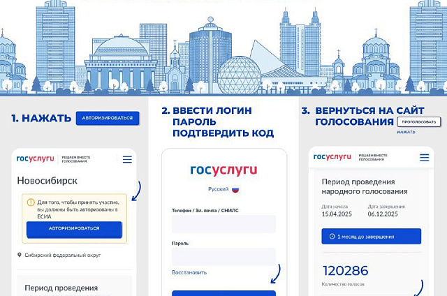 Поддержите Новосибирск в конкурсе культурных столиц