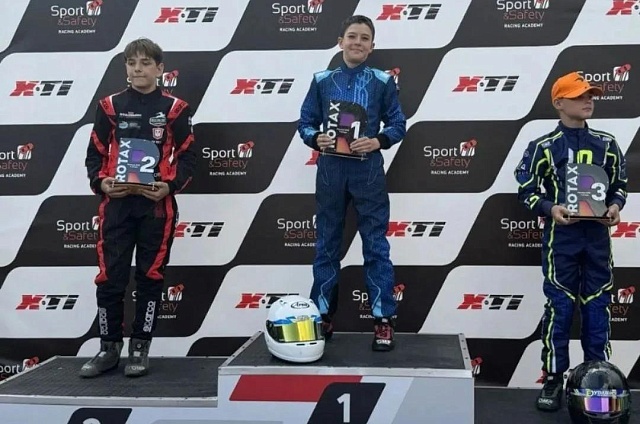 Амурский картингист взял золото и серебро на Кубке Rotax E10