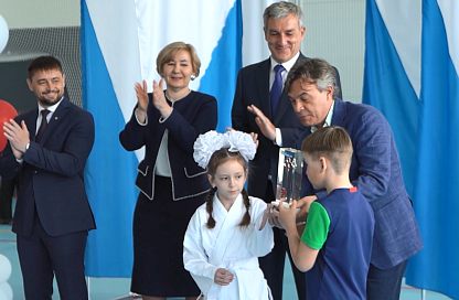 Футбол, баскетбол и карате: в Екатеринославке открыли новый ФОК «Надежда»